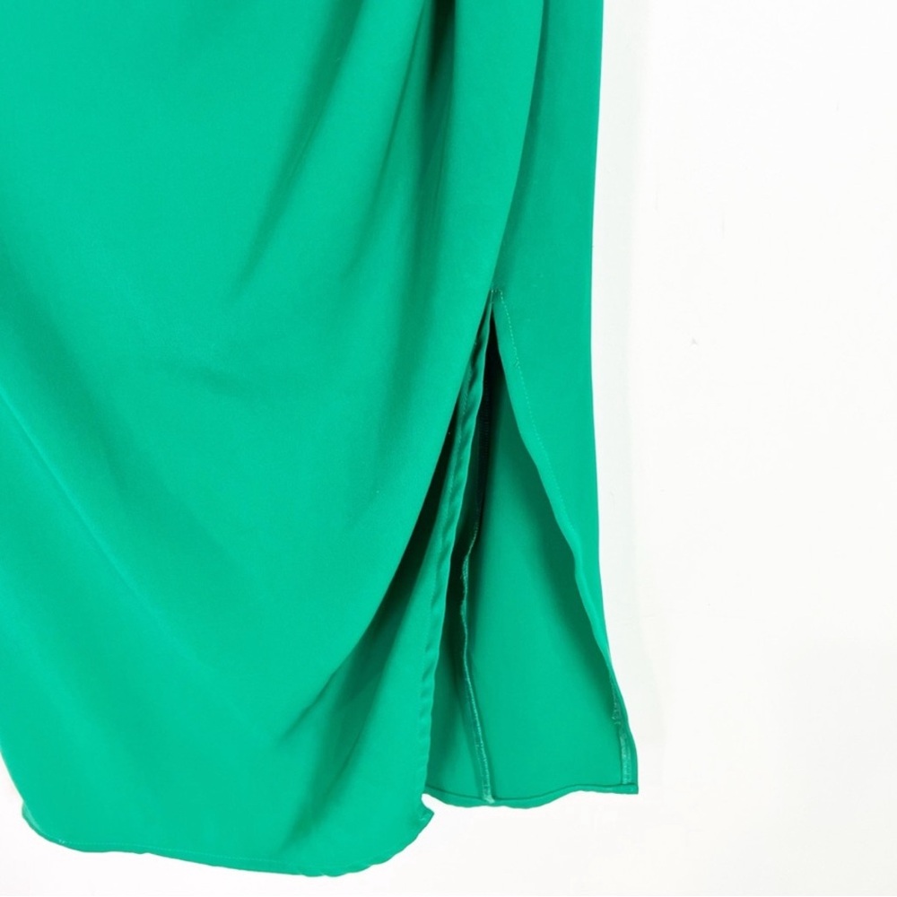 Revolve Superdown Green Strapless Midi Dress (Xs) - image 7